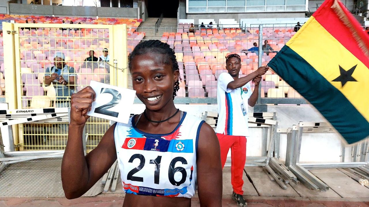 Results: African Military Games Women’s 100m Final