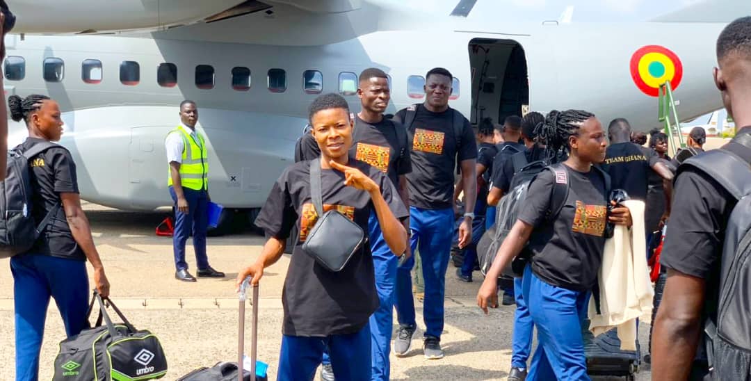 Ghana Armed Forces Team Departs for African Military Games in Abuja