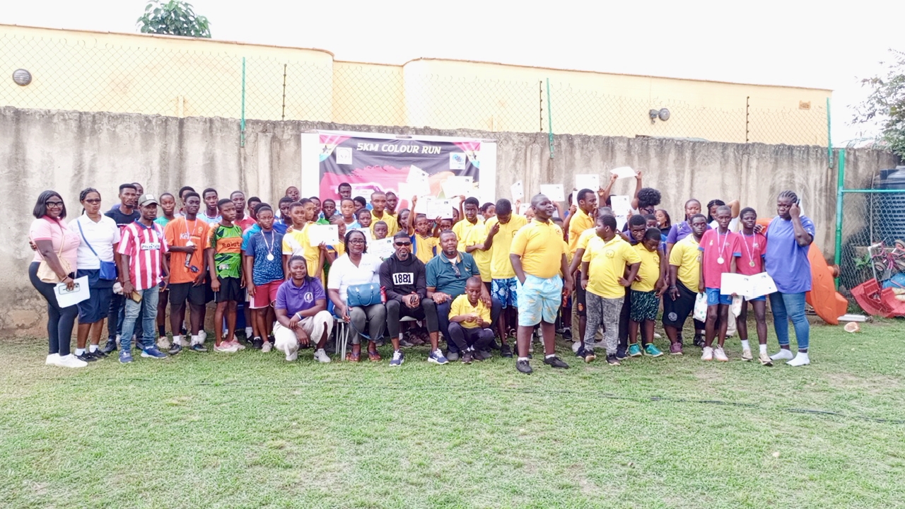 Second Edition of 5km Colour Run Held at Woodfield Manor Autism School