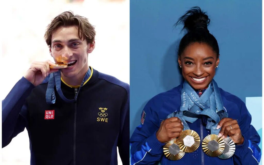 Armand Mondo Duplantis and Simone Biles crowned AIPS Champions of 2024 – as voted by 518 journalists from 111 countries