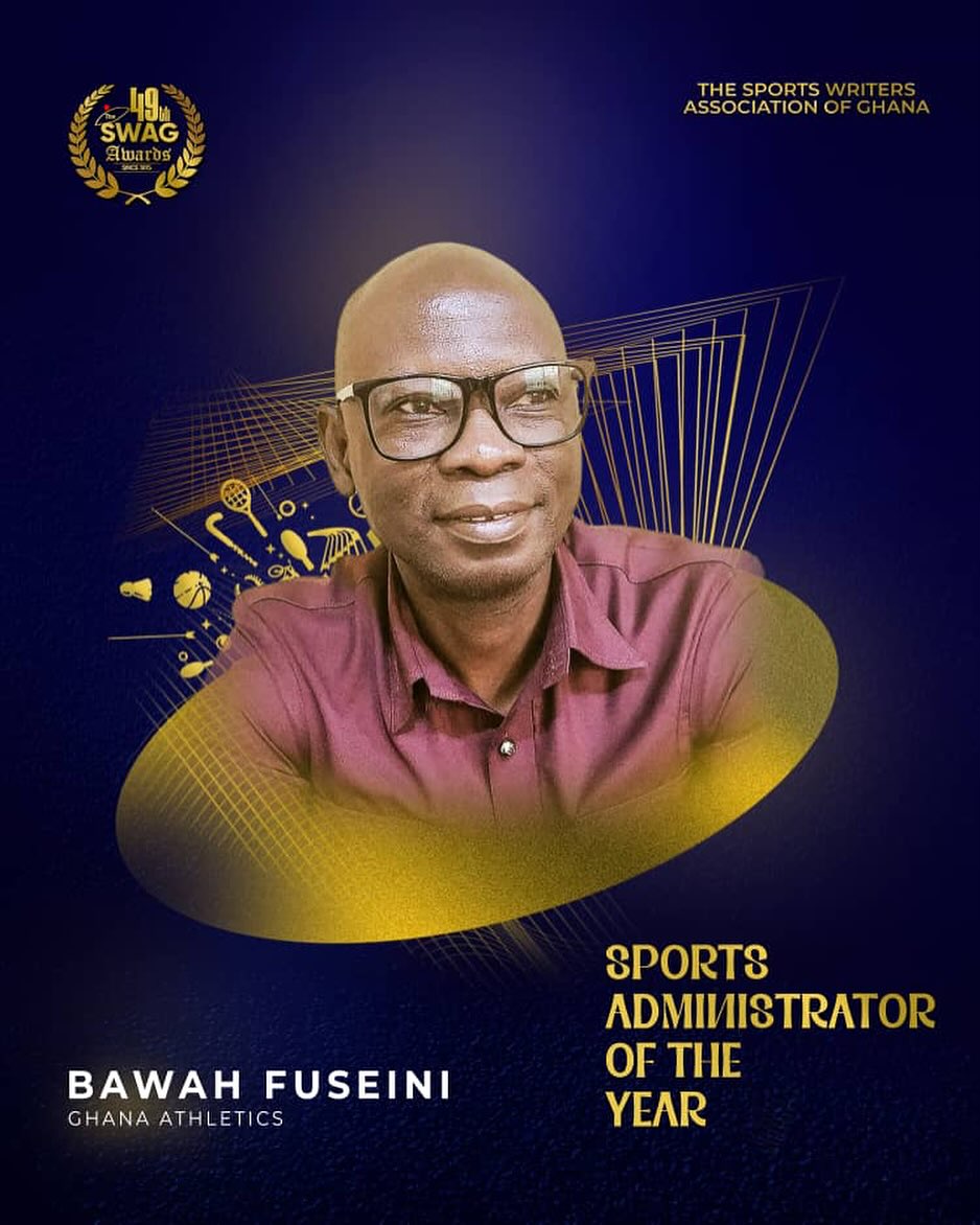 SWAG Awards: Mr Bawa Fuseini Adjudged Sports Administrator of the Year