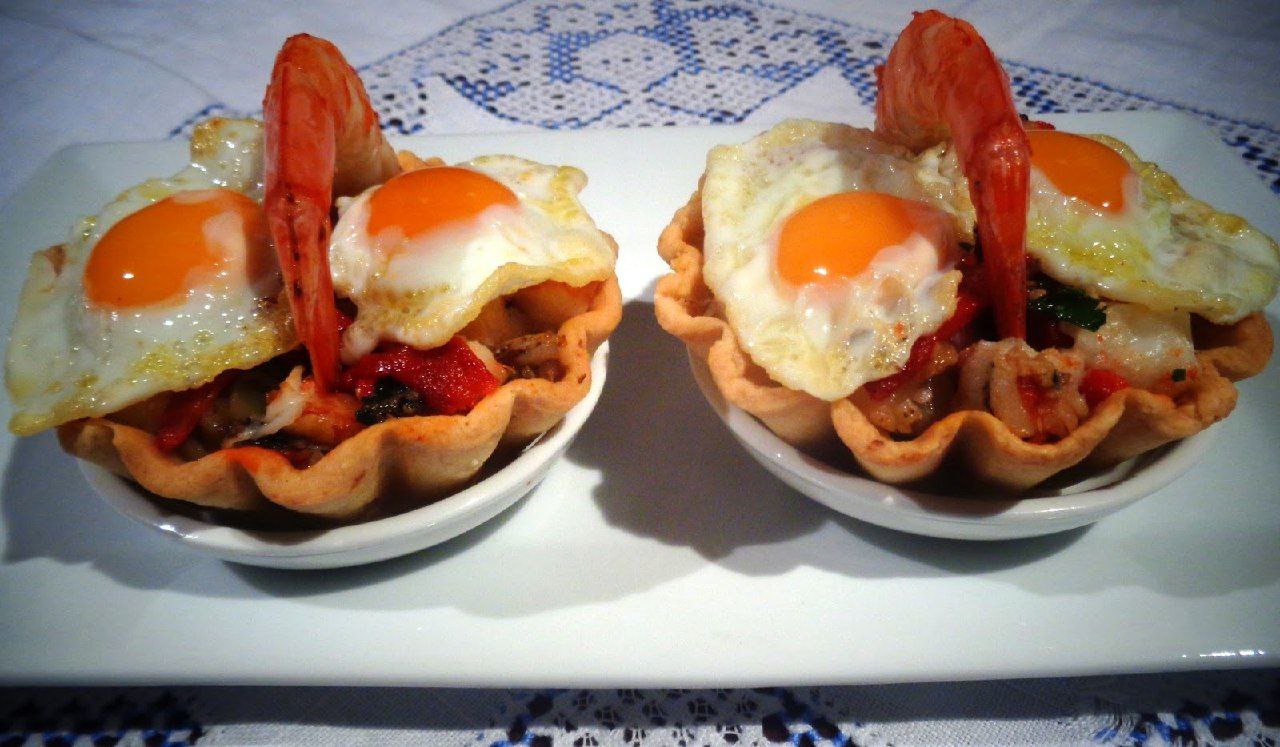 How to Prepare Egg Tartlets with Chorizo