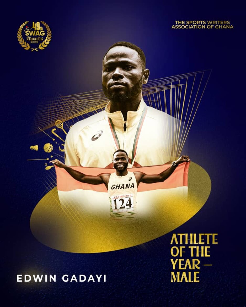 SWAG Awards: Edwin Gadayi Wins Male Athlete of the Year