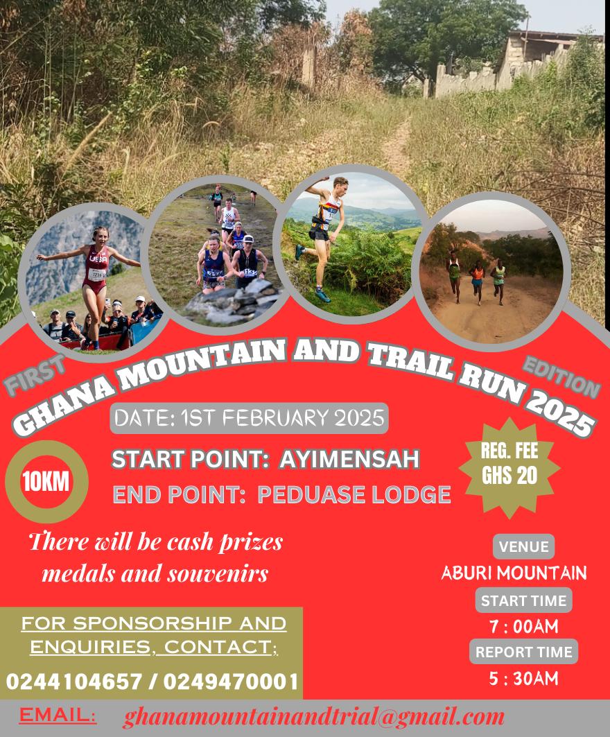 Ghana to Host Its First-Ever Mountain and Trail Race