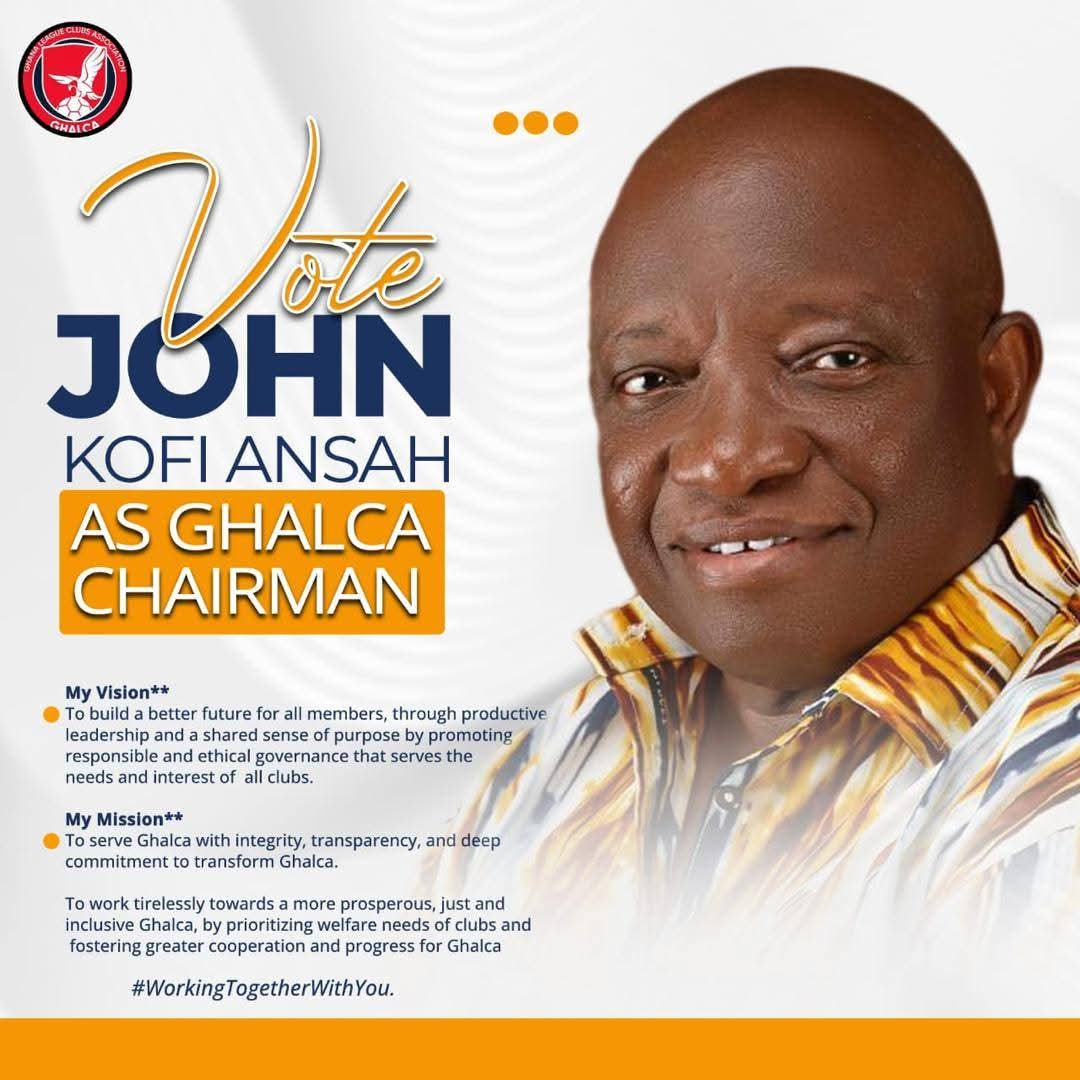 John Kofi Ansah Secures Chairmanship at GHALCA Elections