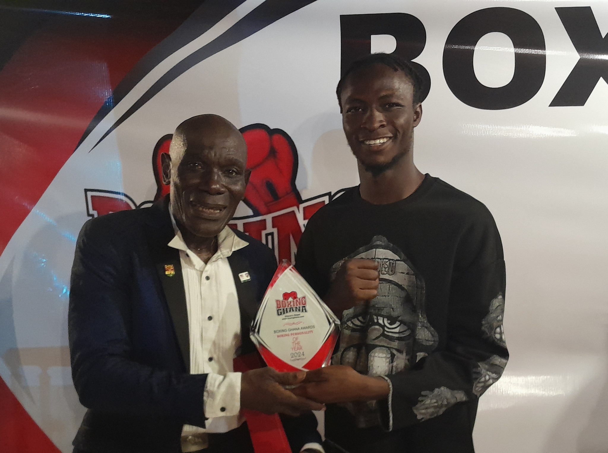 Joseph Commey Tops at the 3rd Boxing Ghana Awards