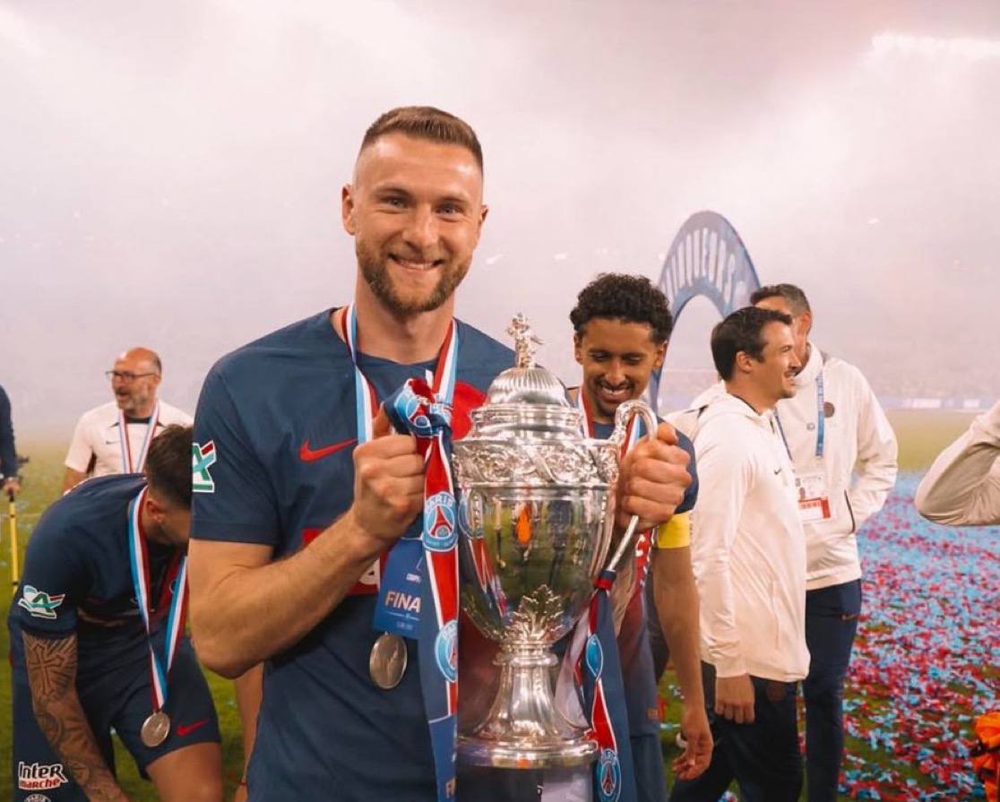 Milan Škriniar Faces Uncertain Future as PSG Excludes Him from Squad Against Manchester City