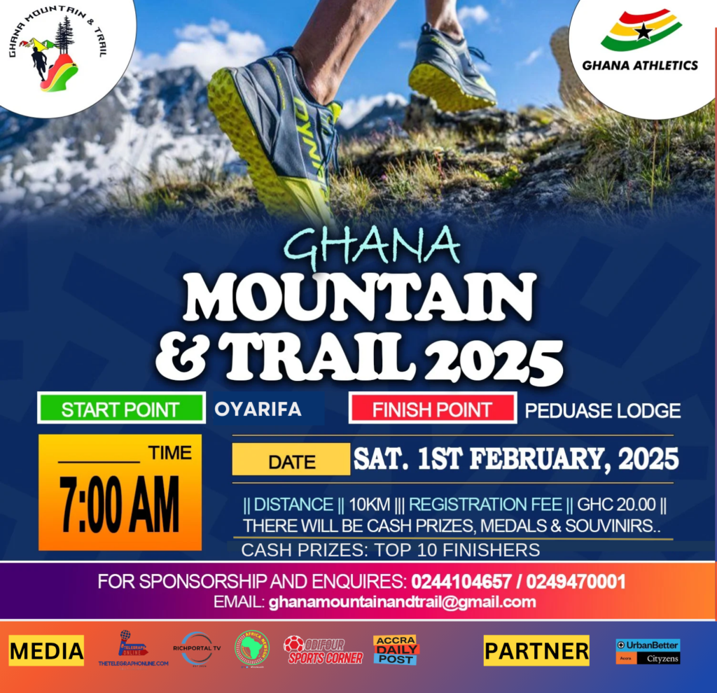 Ghana's First Mountain and Trail Run: A Call to All Sports Enthusiasts