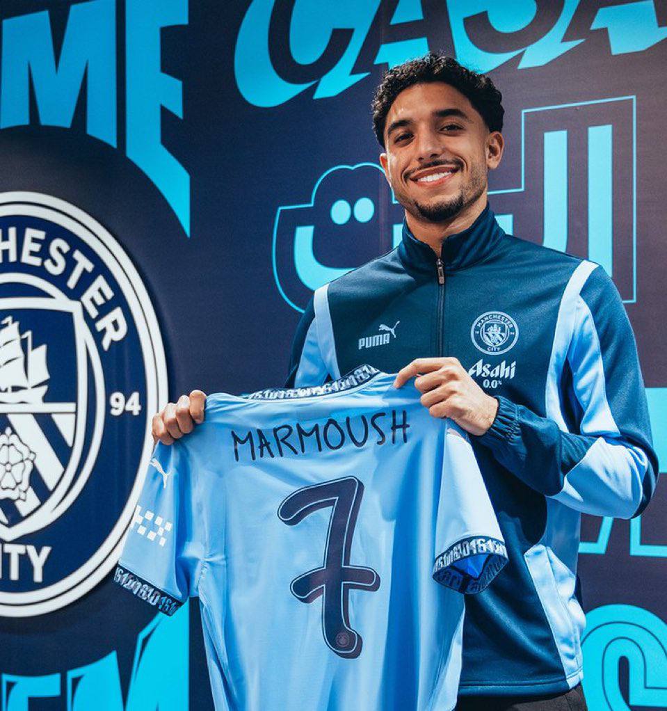 Manchester City Secure Omar Marmoush from Eintracht Frankfurt for €75M