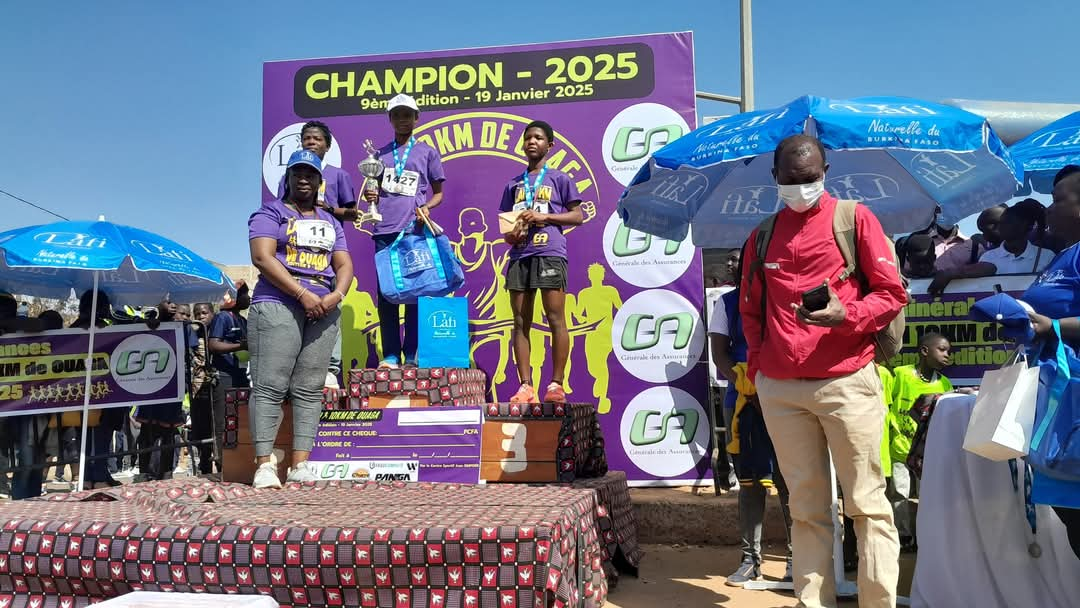 David Nakousi and Sherifa Moro Victorious in 10km Lafi de Ouaga