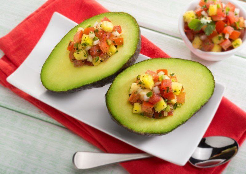 Stuffed Avocados Vegetarian Recipe