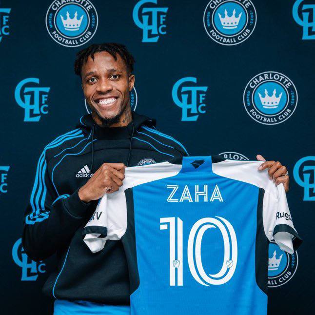 Wilfried Zaha Joins MLS Side Charlotte FC