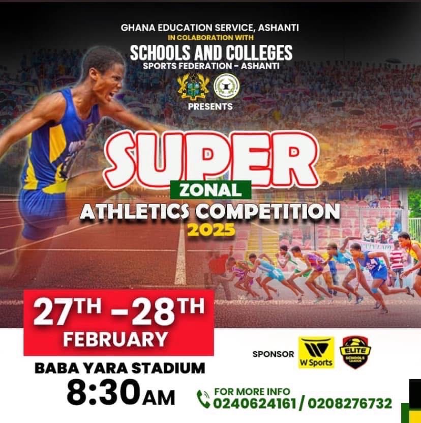 Super Zonals 2025: Qualified Schools in the Ashanti Region