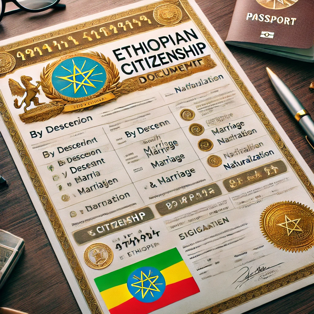 How to Obtain Ethiopia Citizenship