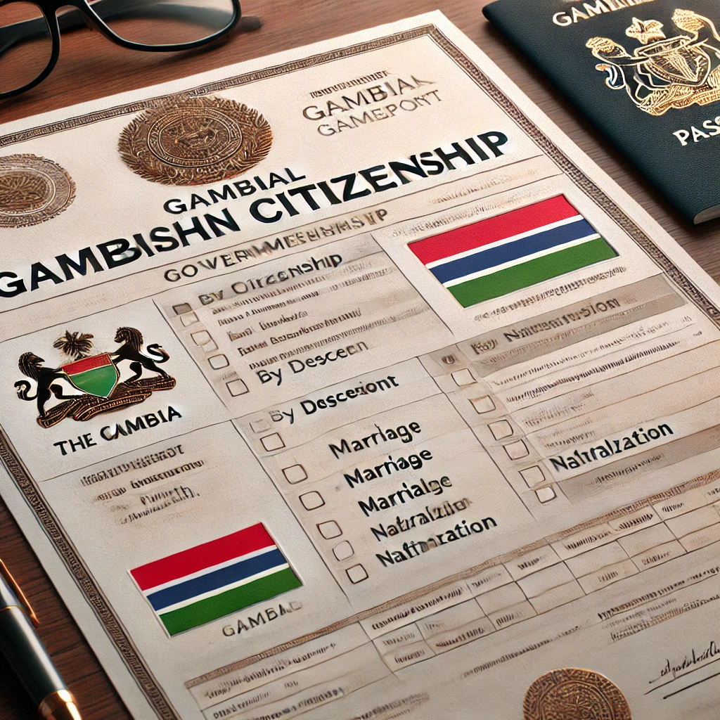 How to Obtain Gambia Citizenship