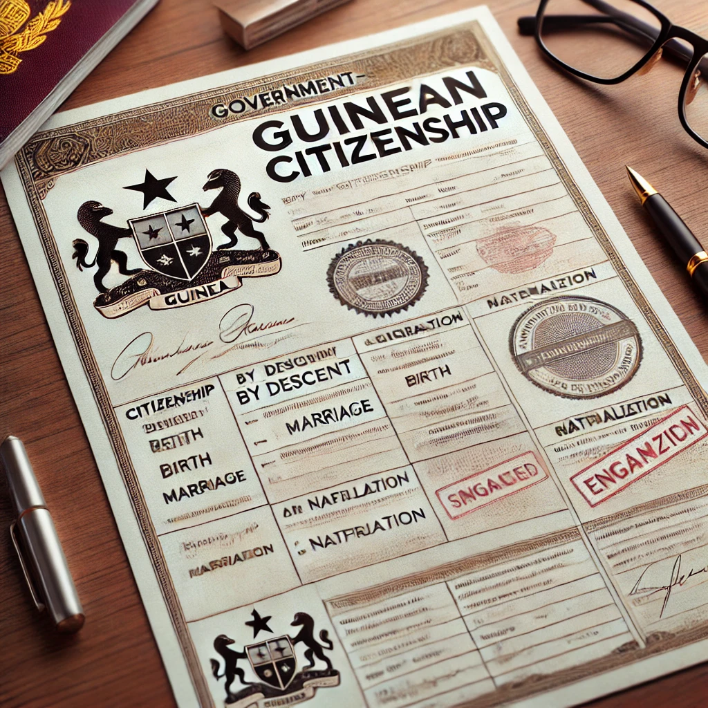 How to Obtain Guinea Citizenship