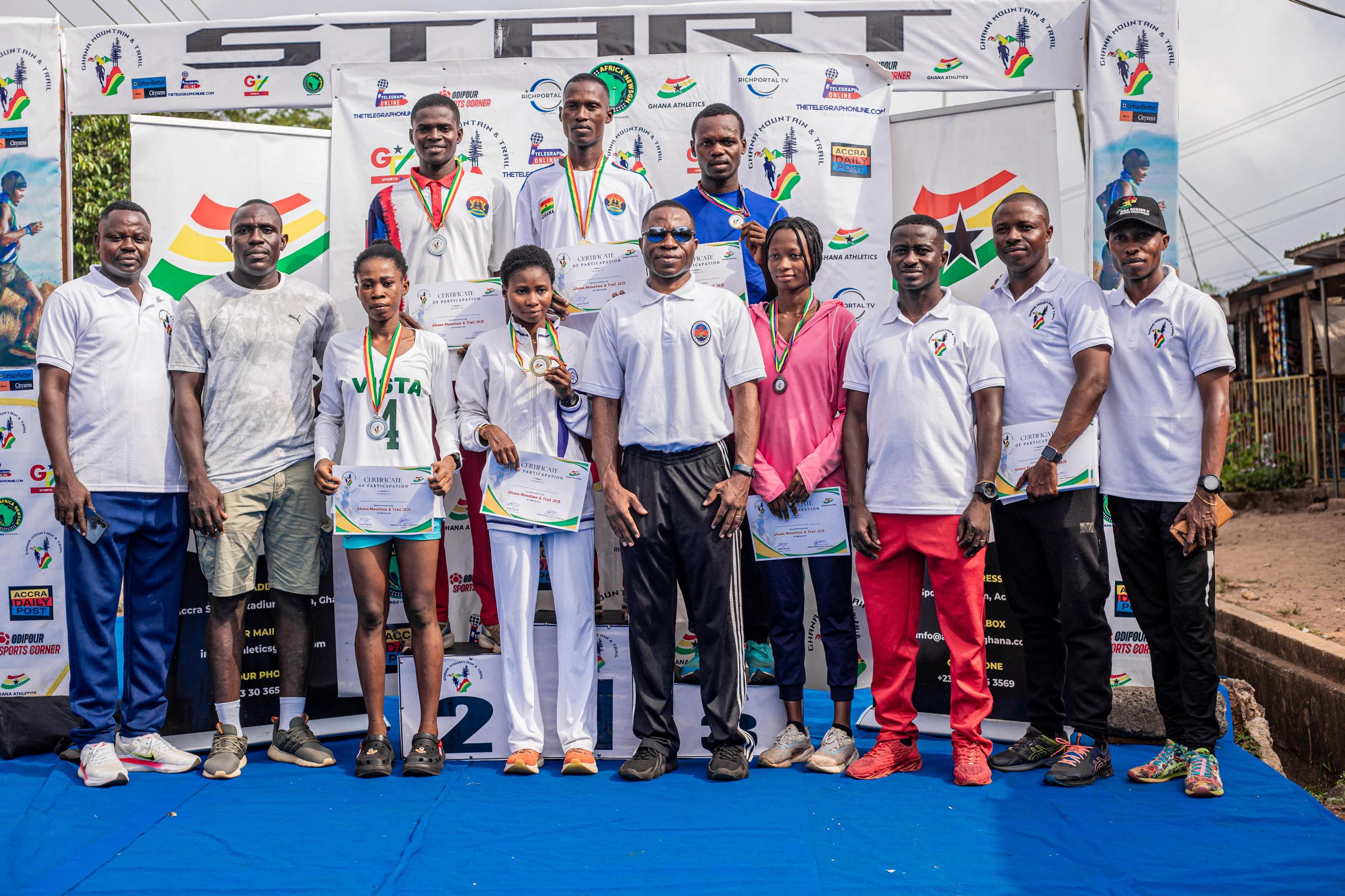 Report: Ishmael Arthur and Abdulai Ramata Dominate Inaugural Ghana Mountain Trail Race