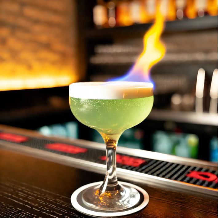 Neptune's Wrath Cocktail A Fiery and Bold Classic