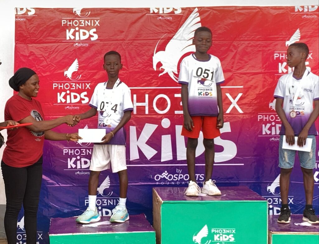 Results: Pho3nix Kids Run Cape Coast