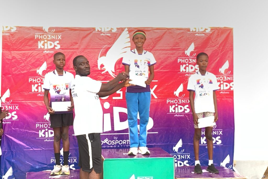 Results: Pho3nix Kids Run Cape Coast