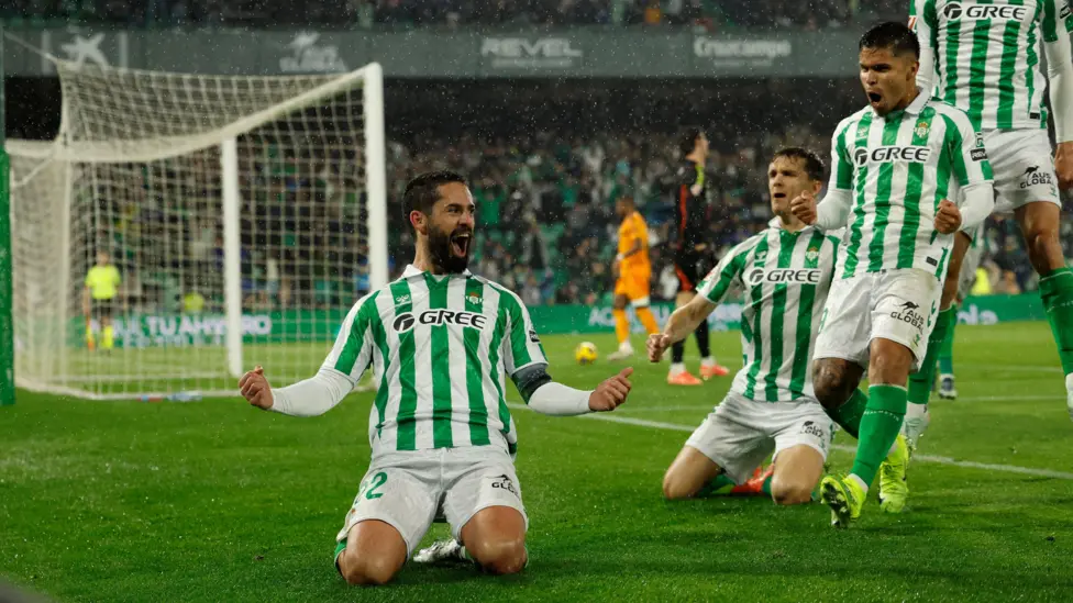 Isco scores winner as Real Betis beat Real Madrid