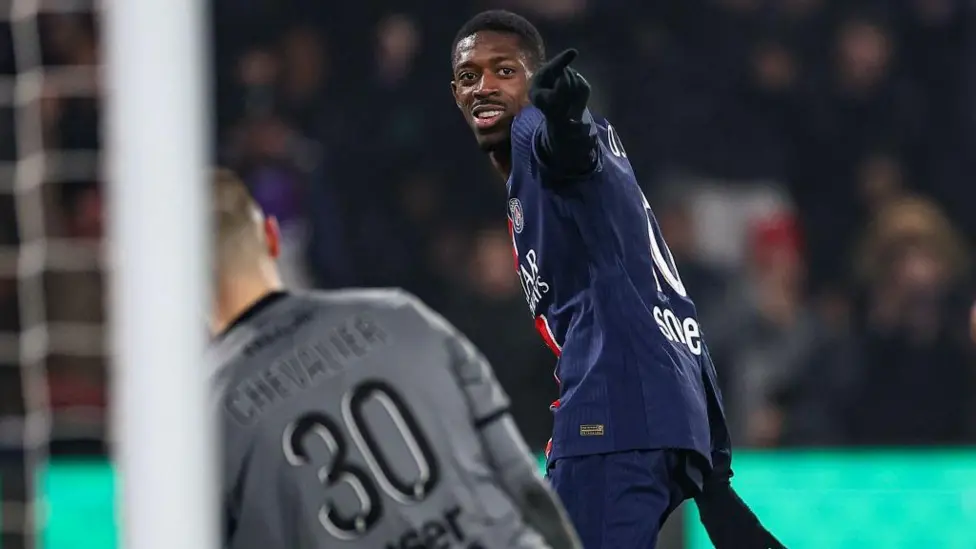 PSG brushes off Lille to make it 10 wins in a row