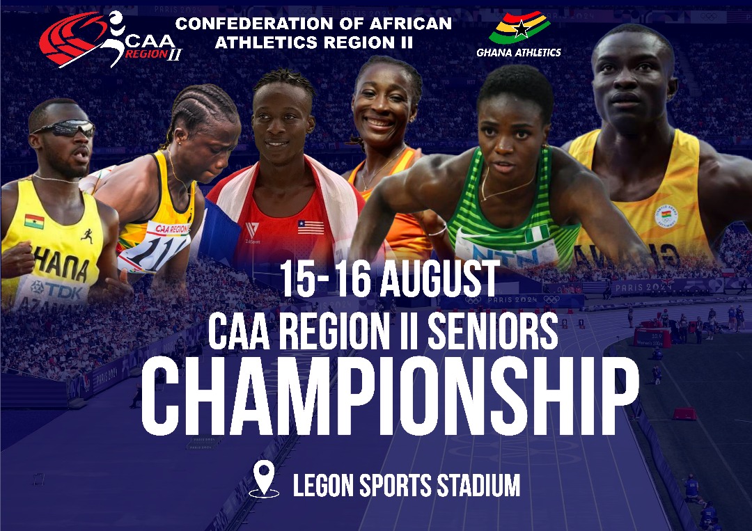 Ghana Set to Host CAA Region II Senior Athletics Championship in Accra