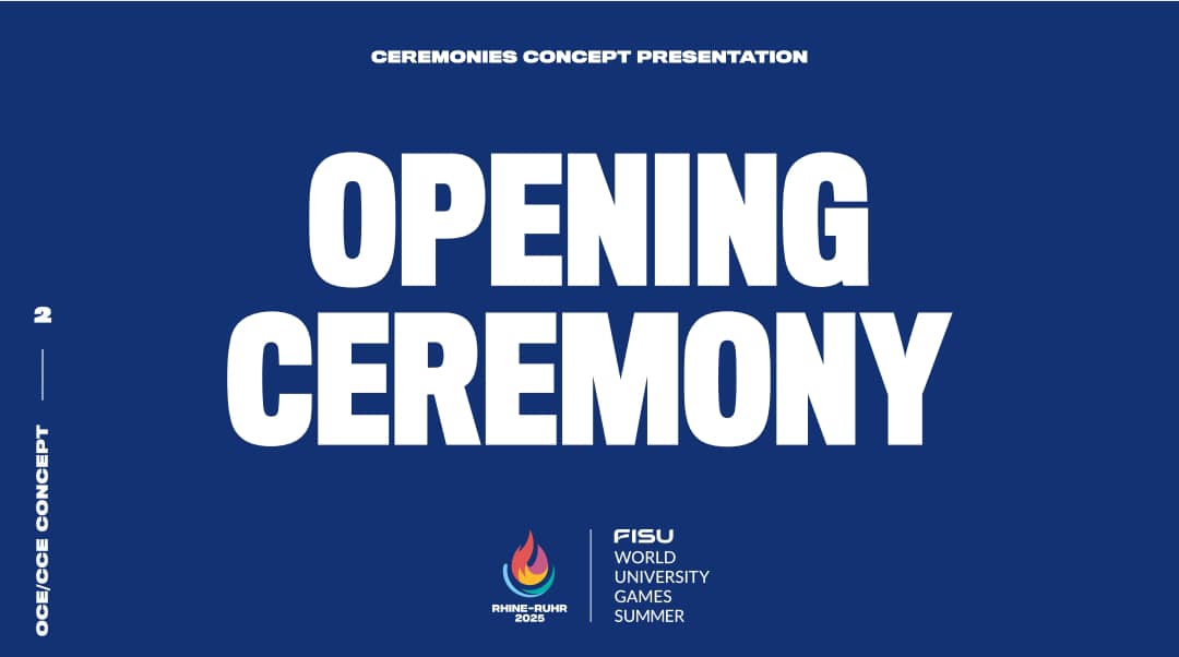 FISU World University Games Opening Ceremony Program Lineup
