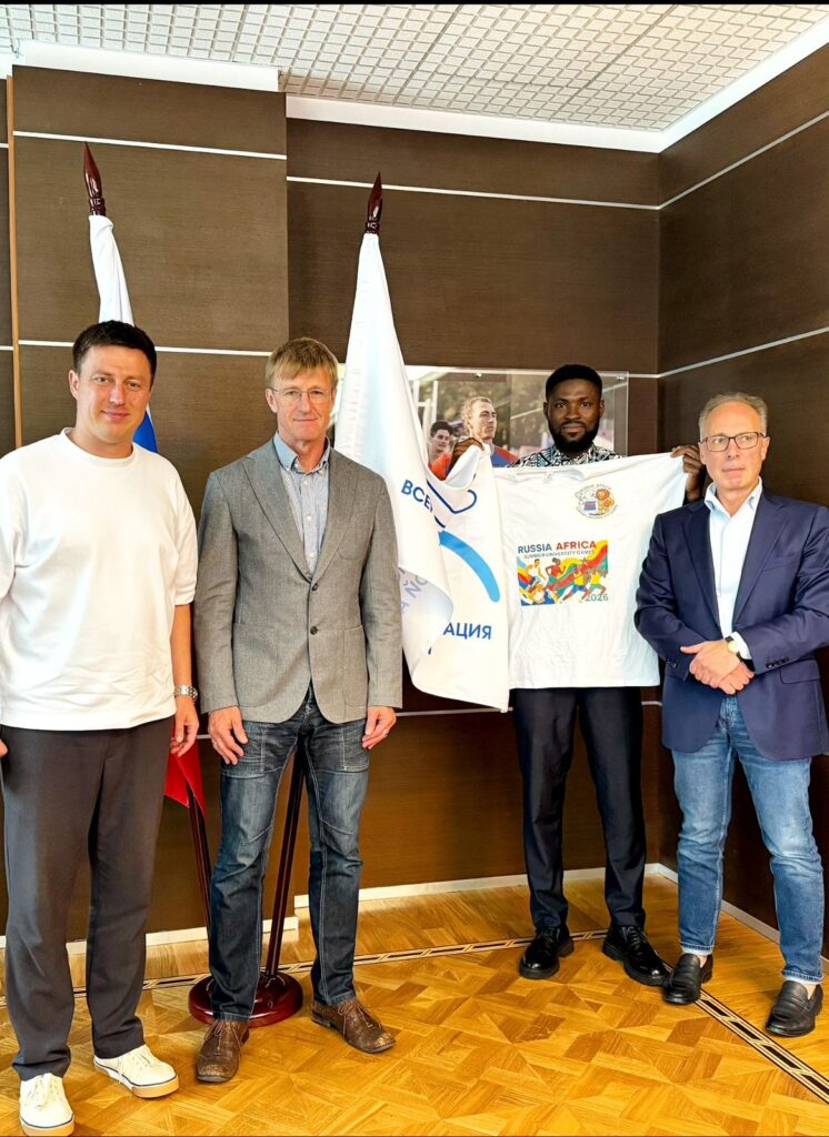 Historic Meeting Sets Stage for Russia-Africa Sports Cooperation and 2026 Summer University Games.