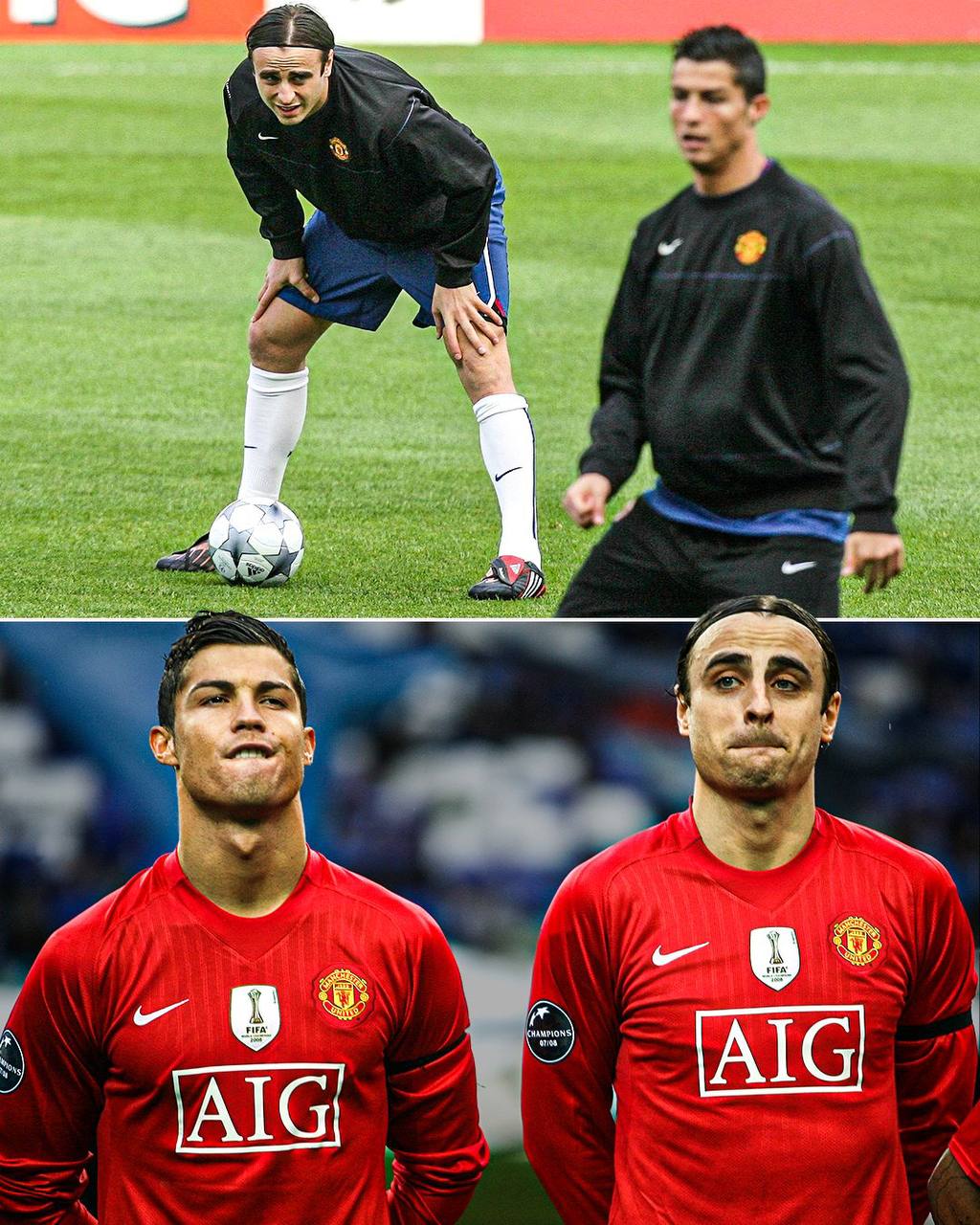 Dimitar Berbatov on what it was like to train with Cristiano Ronaldo