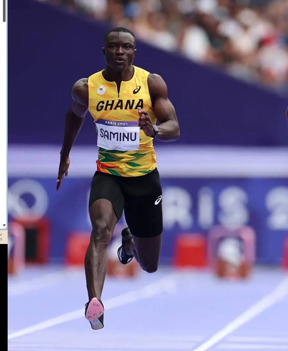Abdul-Rasheed Saminu Shines in Men’s 100m Heats