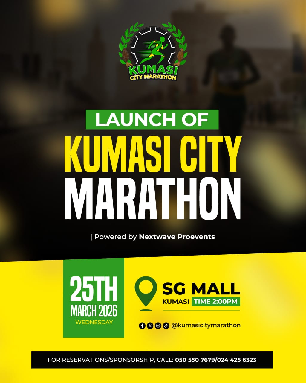 Kumasi City Marathon To Be Launched Today