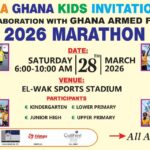 ROKA Ghana Kids Invitational Marathon Fixed For March 28