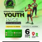 REGISTER: KUMASI CITY MARATHON YOUTH RACE
