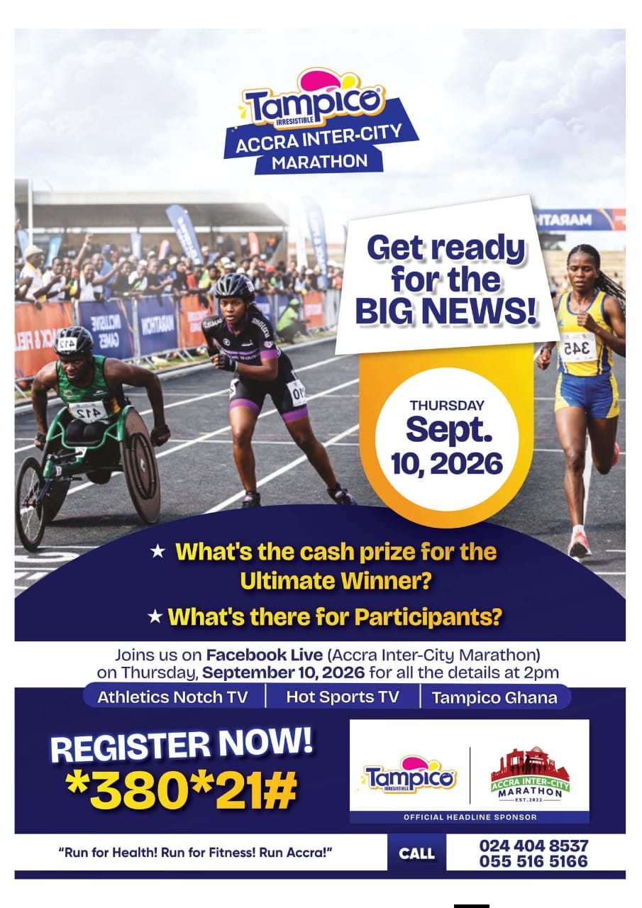 Register: Tampico Accra Inter-City Marathon